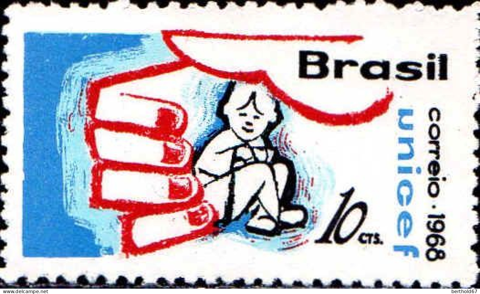 Brésil Poste N** Yv: 869/871 22.Anniversaire De L'Unicef (non-gommé) - Unused Stamps