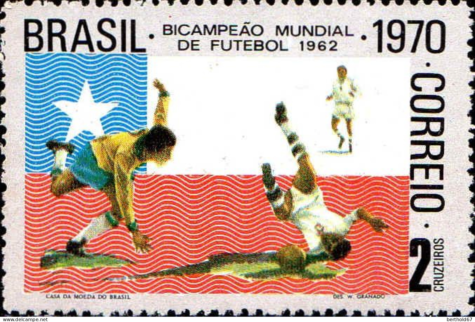 Brésil Poste N** Yv: 935/937 Coupe Du Monde De Football Allemagne - Unused Stamps