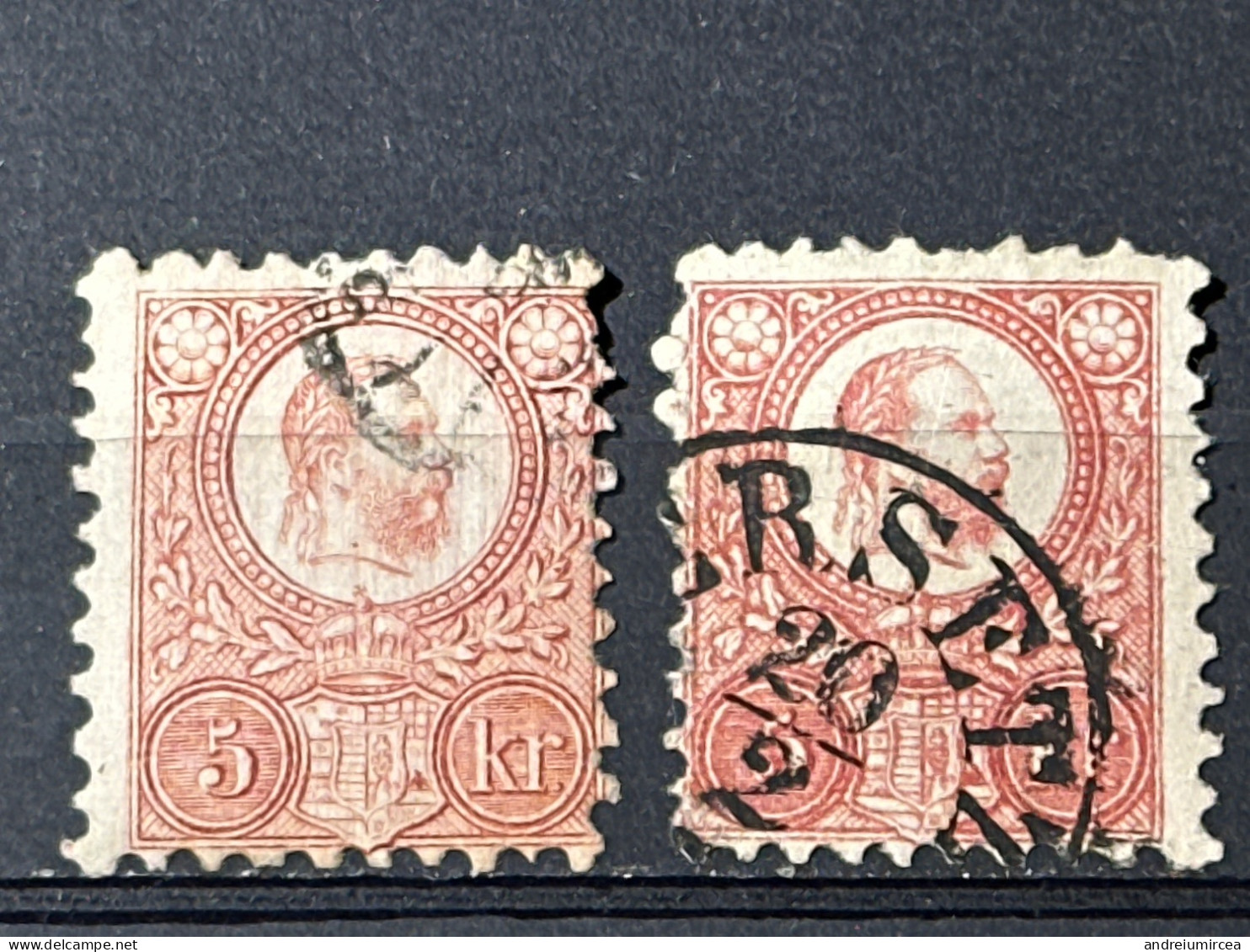 1871  5 Kr.   Used X2 - Other & Unclassified