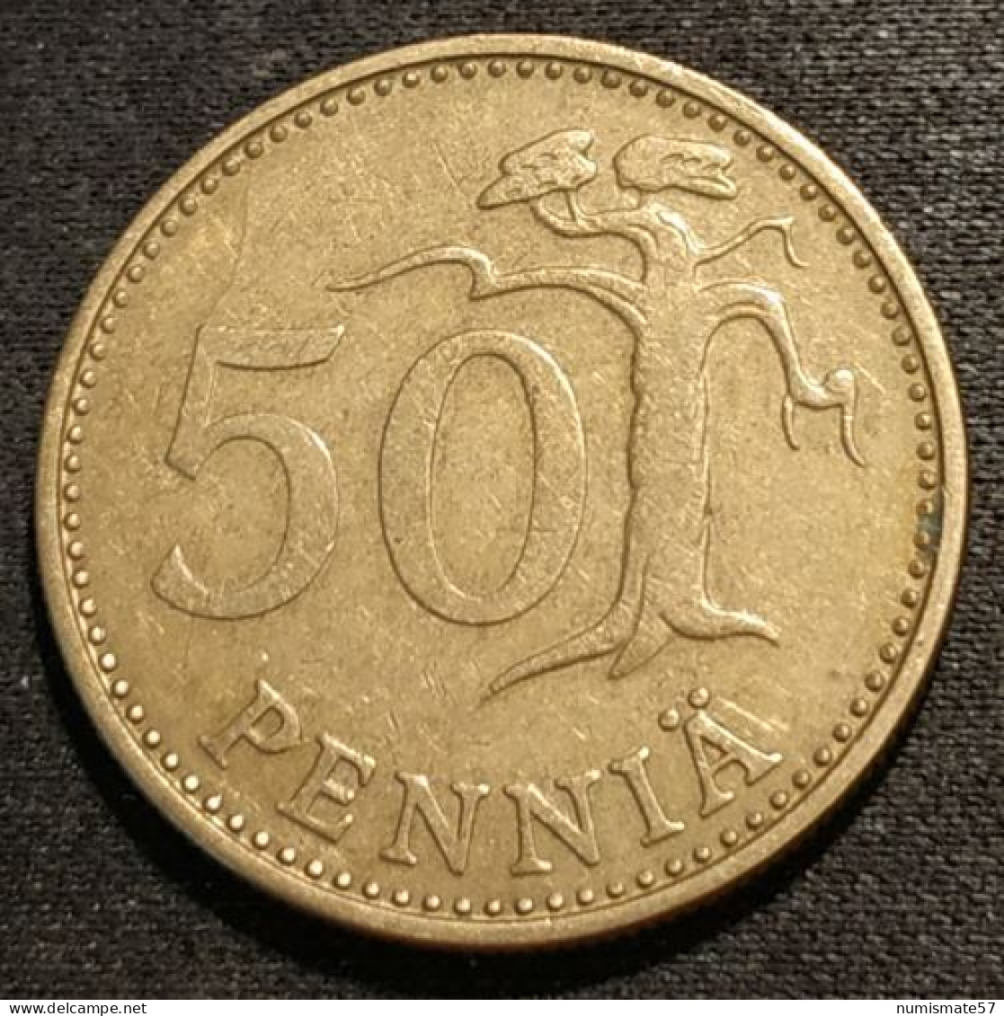 FINLANDE - FINLAND - 50 PENNIA 1975 S - KM 48 - Finlandia