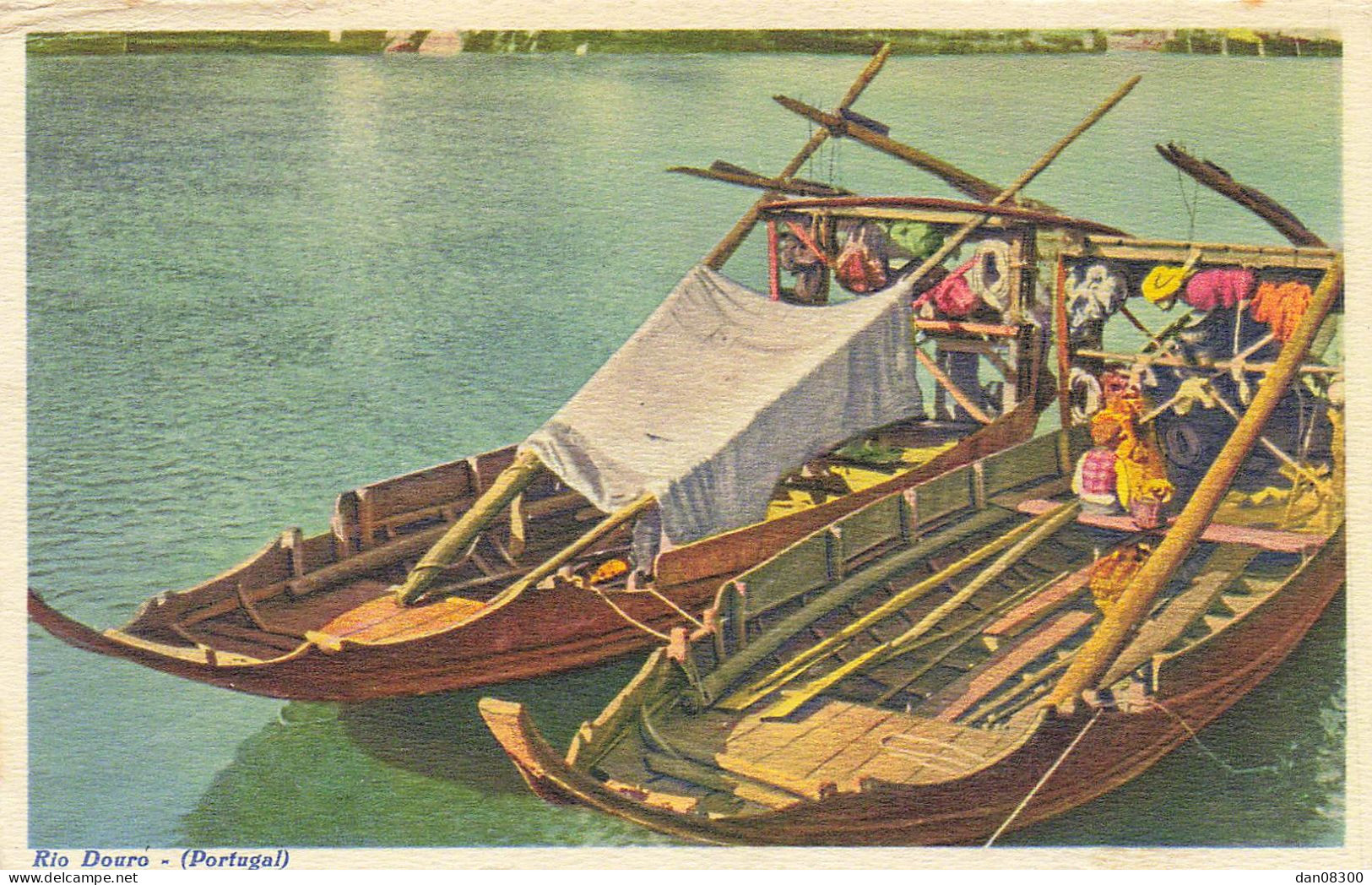 PORTUGAL RIO DOURO BARCOS RABELOS BOATS - Fishing Boats