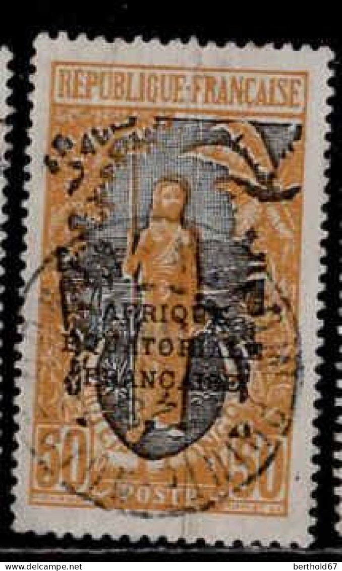 Moyen Congo Poste Obl Yv: 98 Mi:51 Femme Bakalois (TB Cachet Rond) - Used Stamps