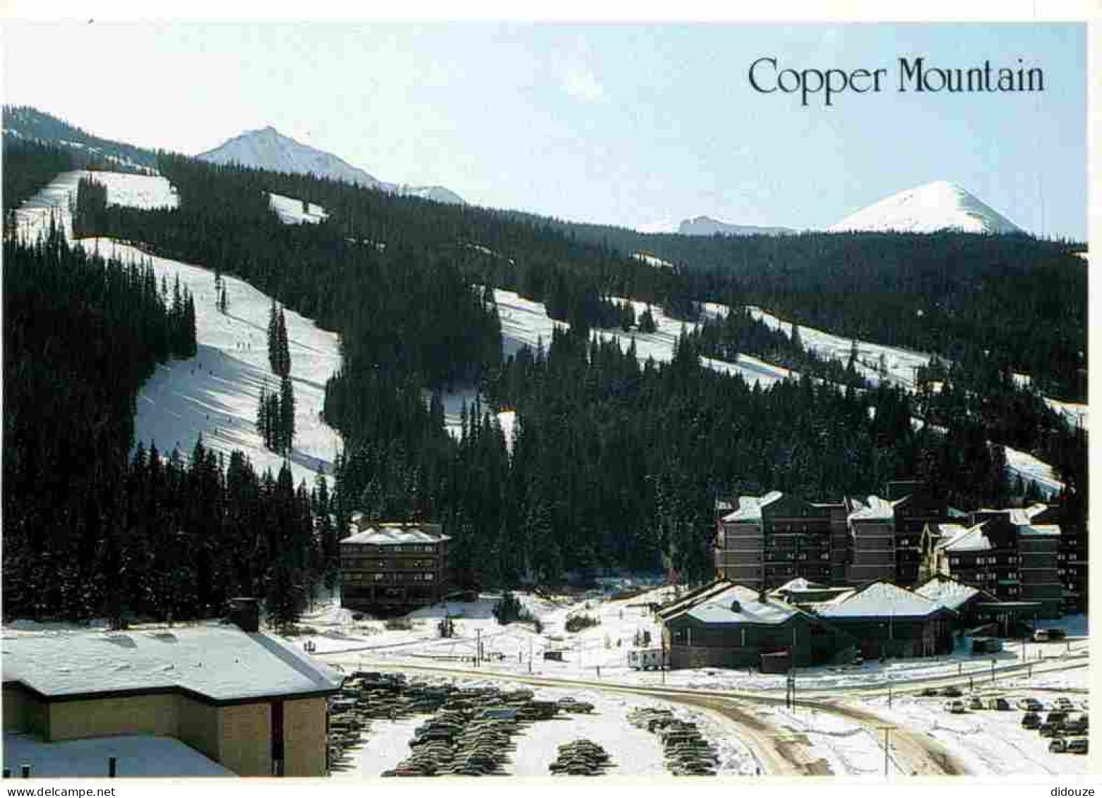 Etats Unis - Copper Mountain - A Scenic View Of Copper Mountain Ski Slopes In Colorado - Etat Du Colorado - Colorado Sta - Altri & Non Classificati