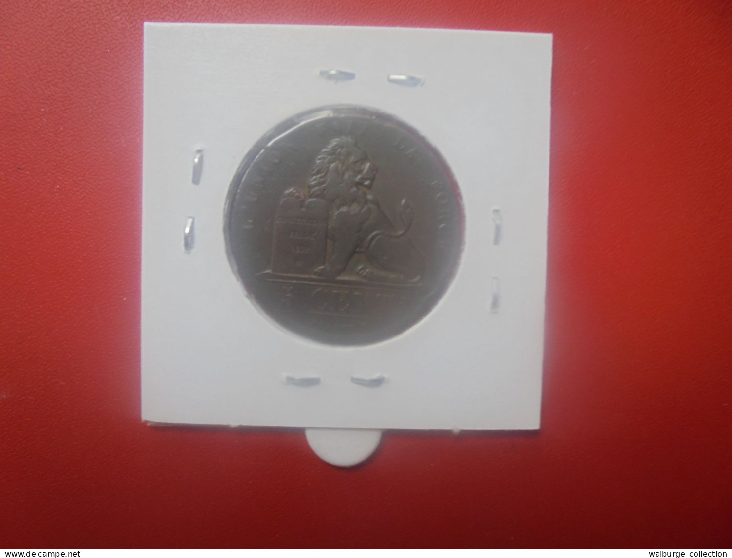 Léopold 1er. 5 Centimes 1833 Avec POINT (A.12) - 5 Cent
