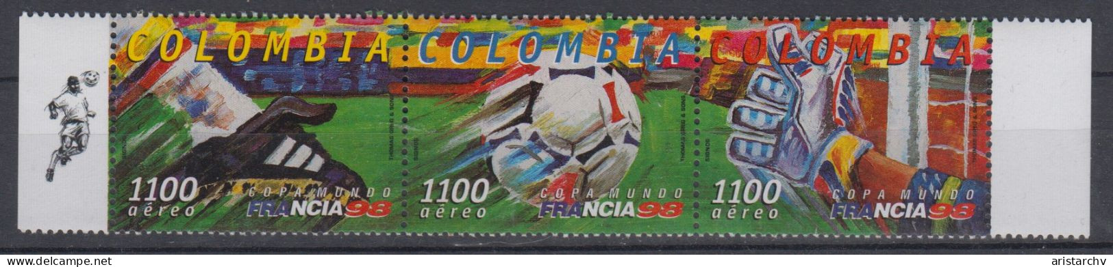 COLOMBIA 1998 FOOTBALL WORLD CUP - 1998 – Frankreich