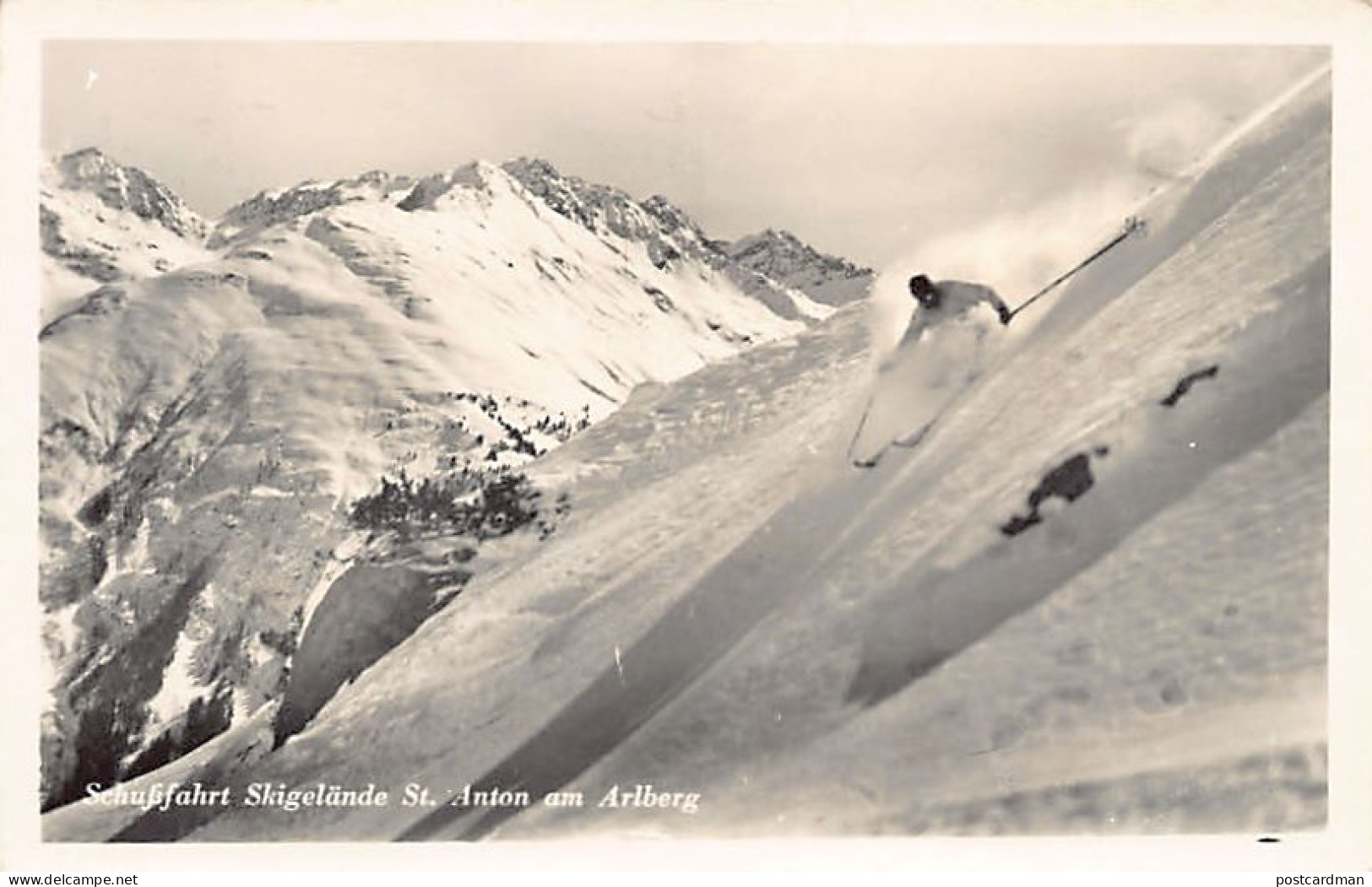Österreich - St. Anton Am ArlbergSchufsfahrt Skigelände - St. Anton Am Arlberg