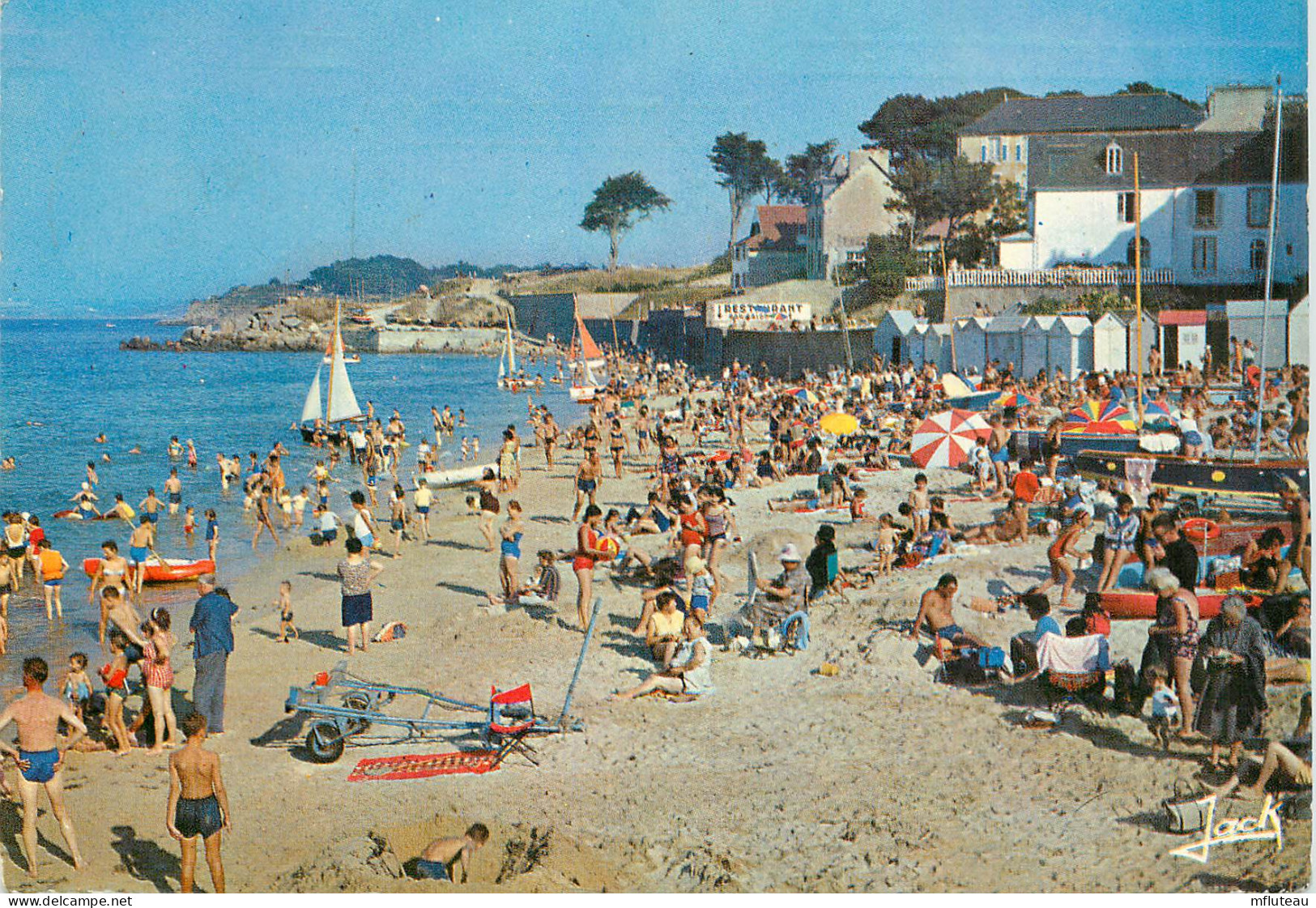 29* TREBOUL  Plage Des Sables Blancs (CPSM 10x15cm)           RL17,0064 - Tréboul