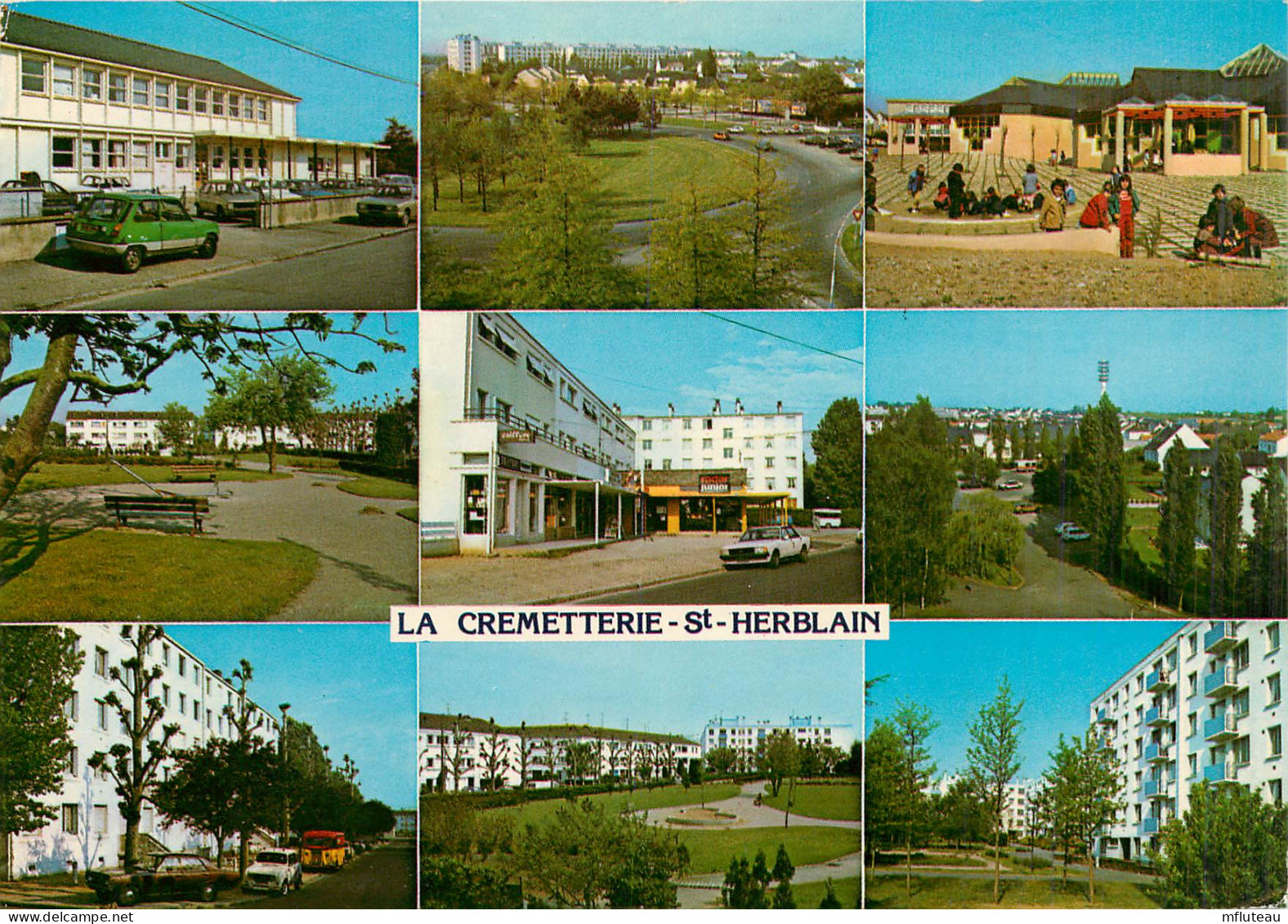 44* ST HERBLAIN  Quartier De La Ctemetterie  (CPM 10x15cm)           RL17,1035 - Saint Herblain