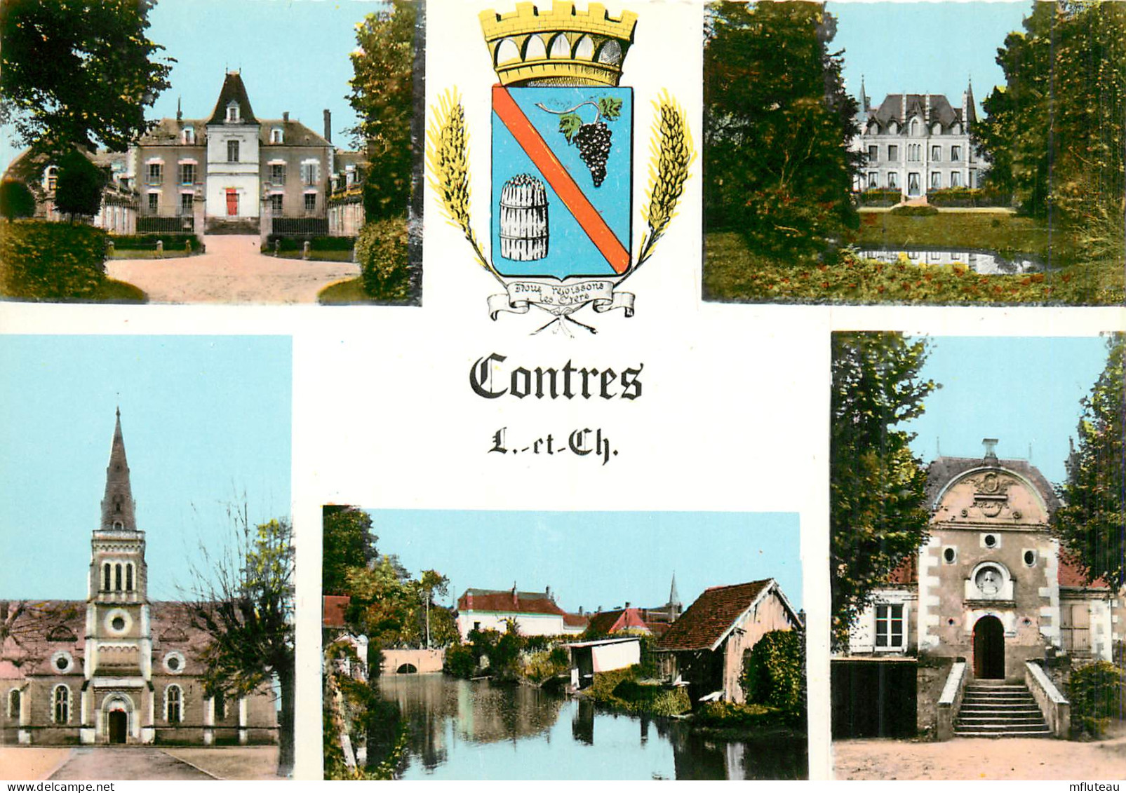 41* CONTRES  Multivues  (CPM 10x15cm)            RL17,0895 - Contres