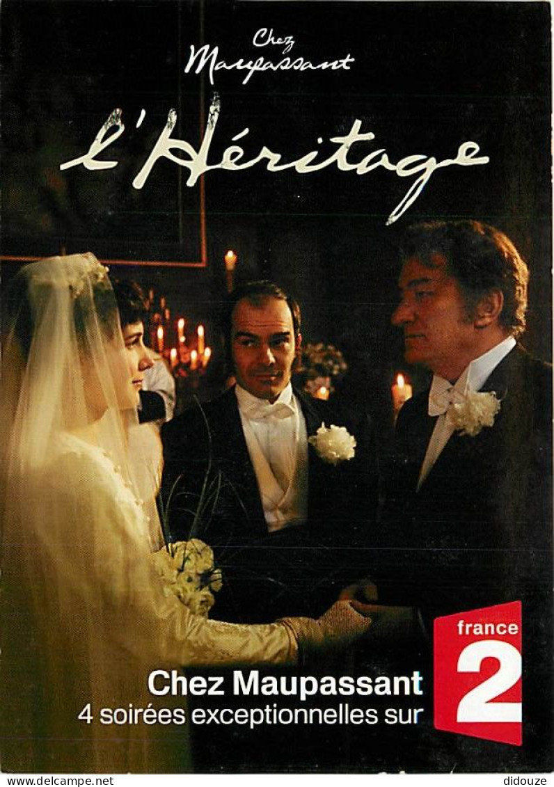 Cinema - Série TV - Chez Maupassant - L'Héritage - Eddy Mitchell - France 2 - Carte Neuve - CPM - Voir Scans Recto-Verso - Séries TV