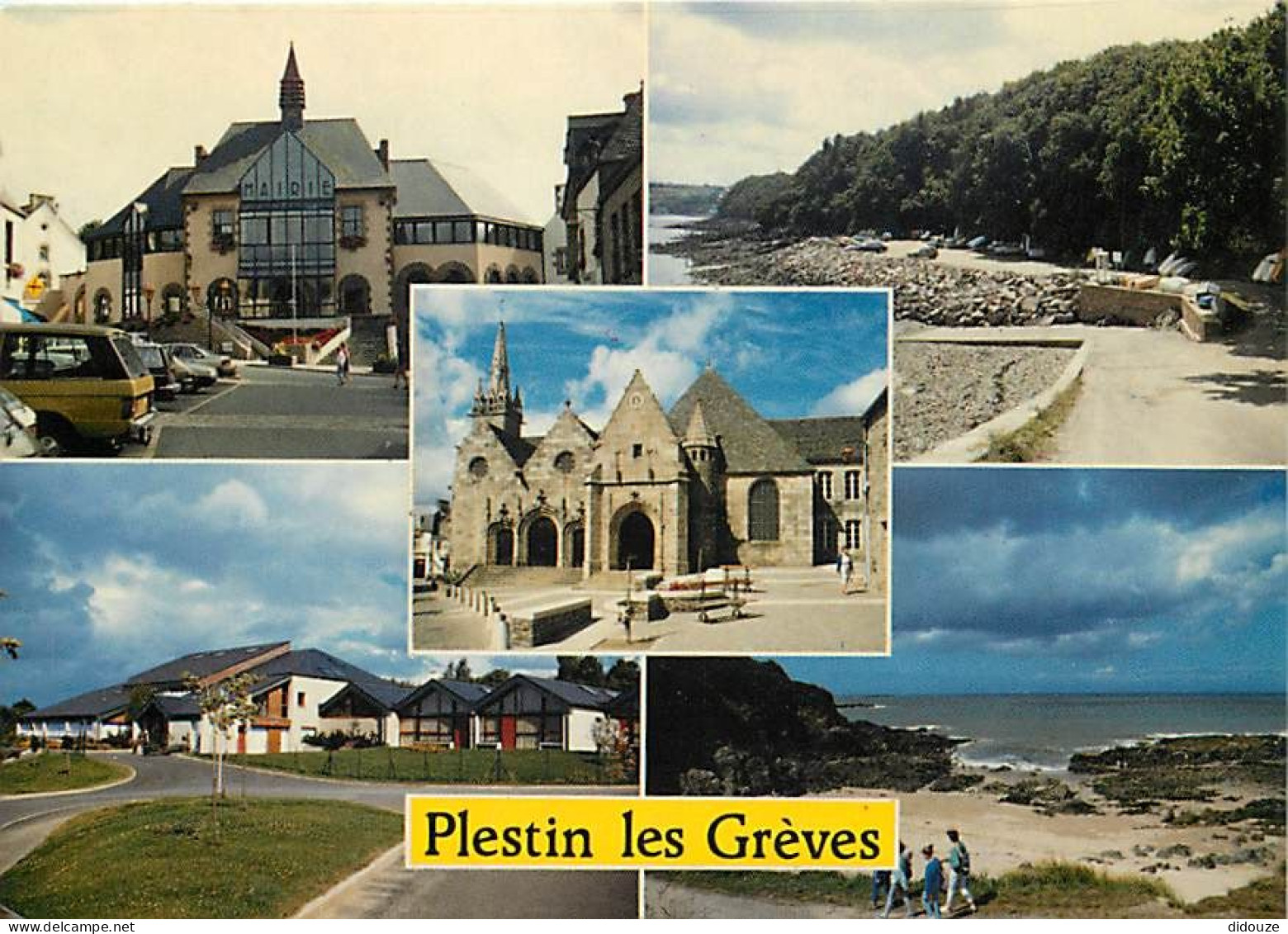 22 - Plestin Les Greves - Multivues - Automobiles - CPM - Voir Scans Recto-Verso - Plestin-les-Greves