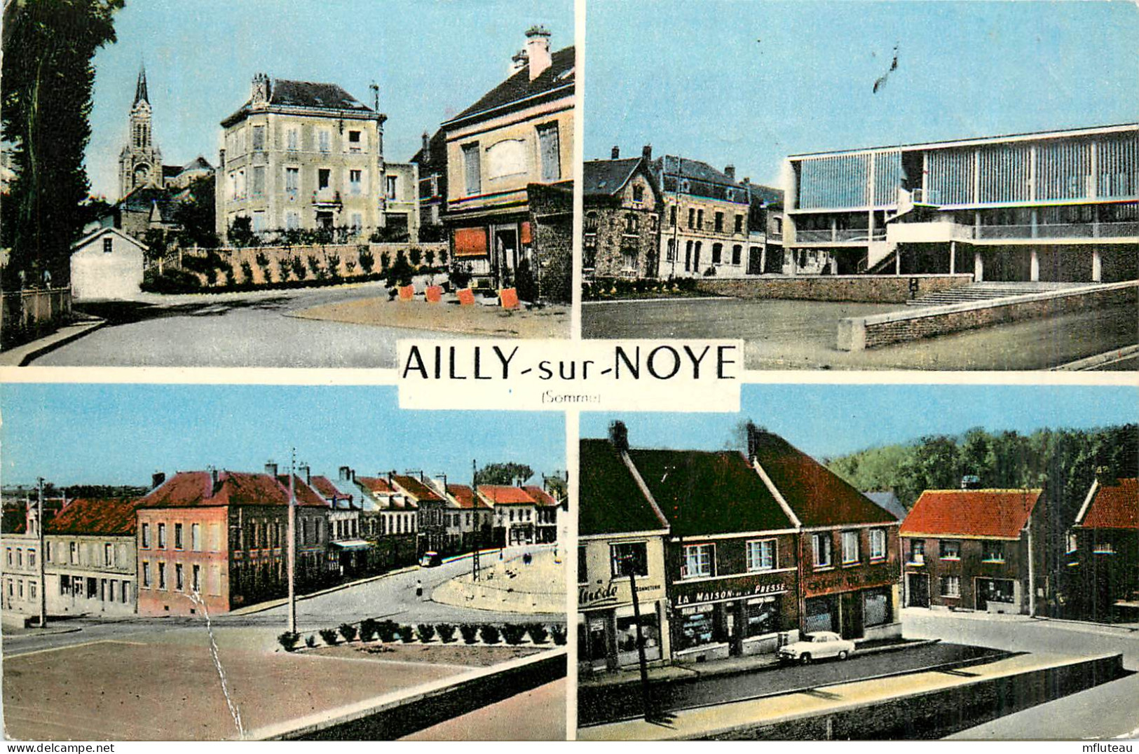 80* AILLY S/NOYE  Multi Vues  (CPSM 9x14cm)      RL28,0335 - Ailly Sur Noye