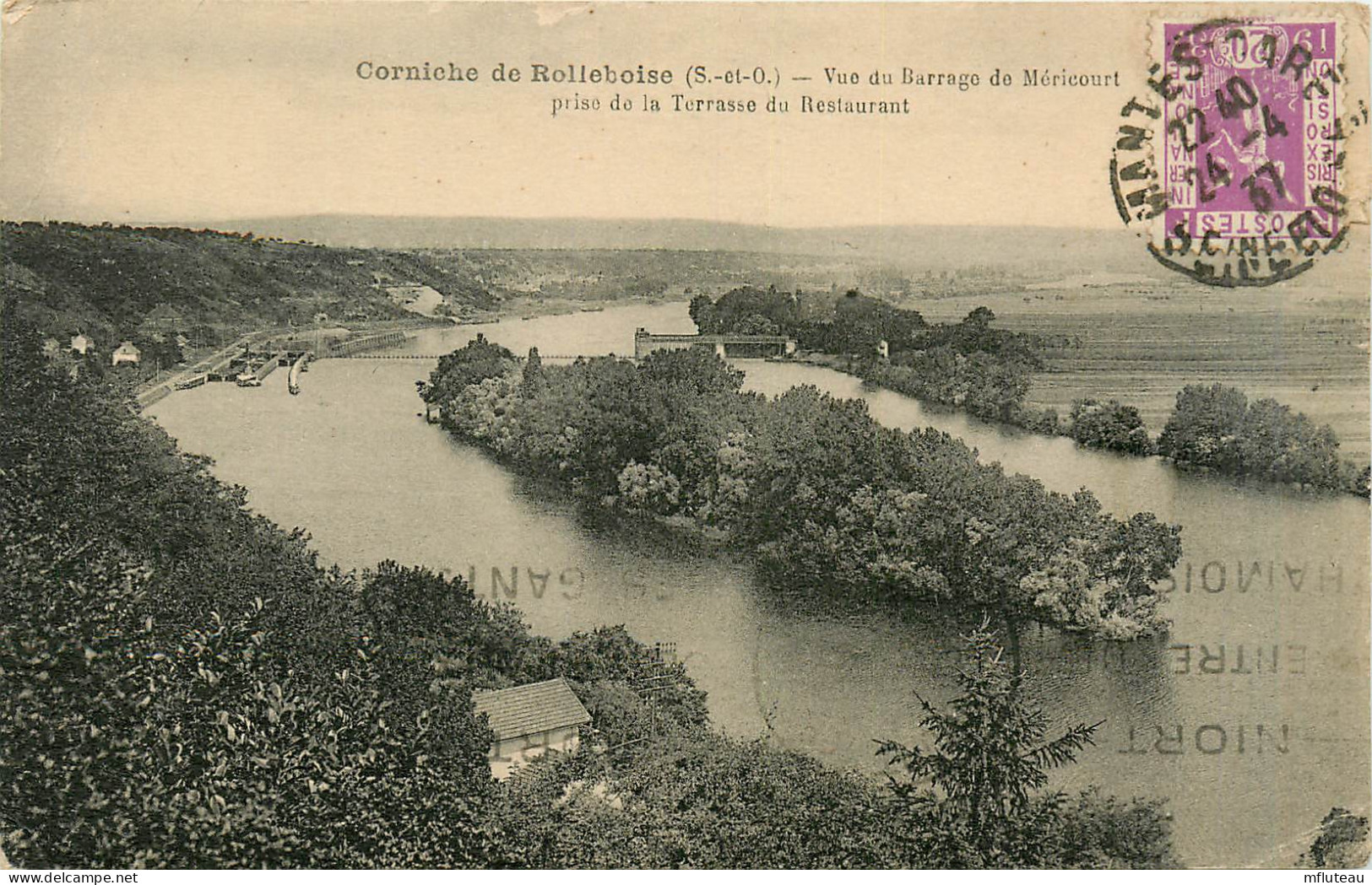 78* ROLLEBOISE  Barrage De Merimont       RL28,0205 - 1939-44 Iris