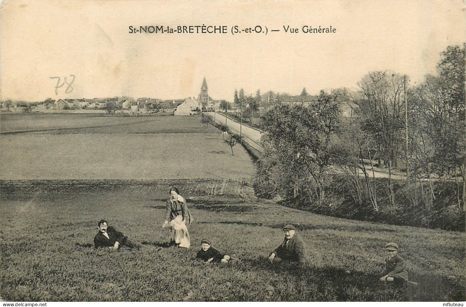 78* ST NOM LA BRETECHE  Vue Generale      RL28,0201 - St. Nom La Breteche