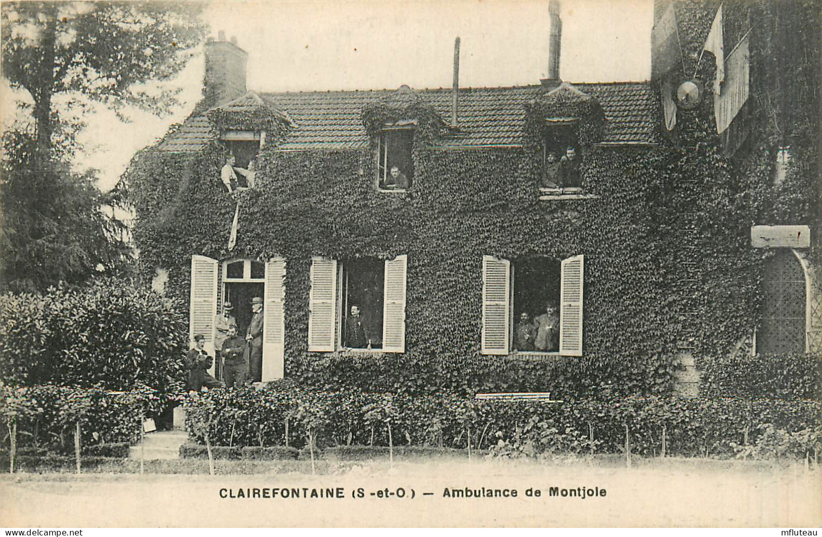 78* CLAIREFONTAINE   Ambulance De Montjoie     RL28,0170 - 1939-44 Iris