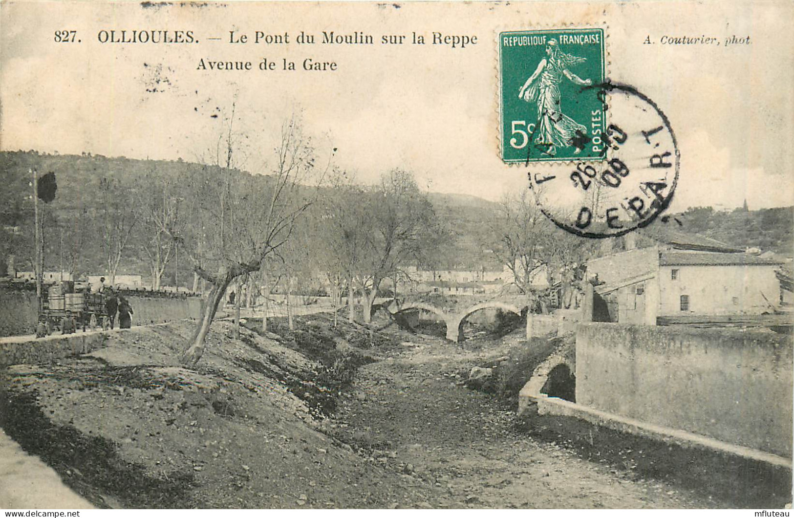 83* OLLIOULES      Le Pont Du Moulin      RL28,0789 - Ollioules