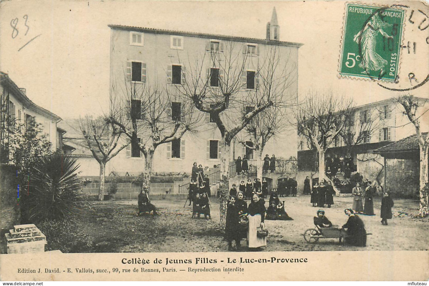 83* LE LUC EN PROVENCE  College Des Jeunes Filles          RL28,0772 - Le Luc