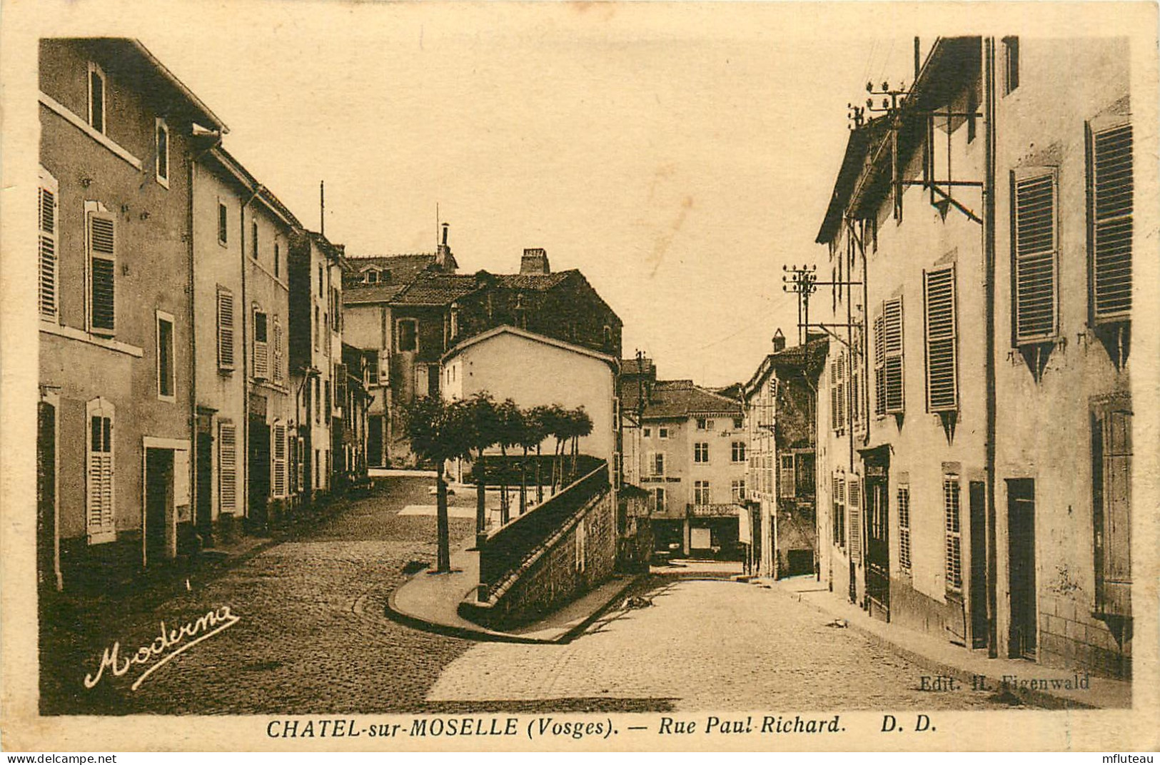 88* CHATEL S/MOSELLE  Rue Paul Richard        RL28,1443 - Chatel Sur Moselle