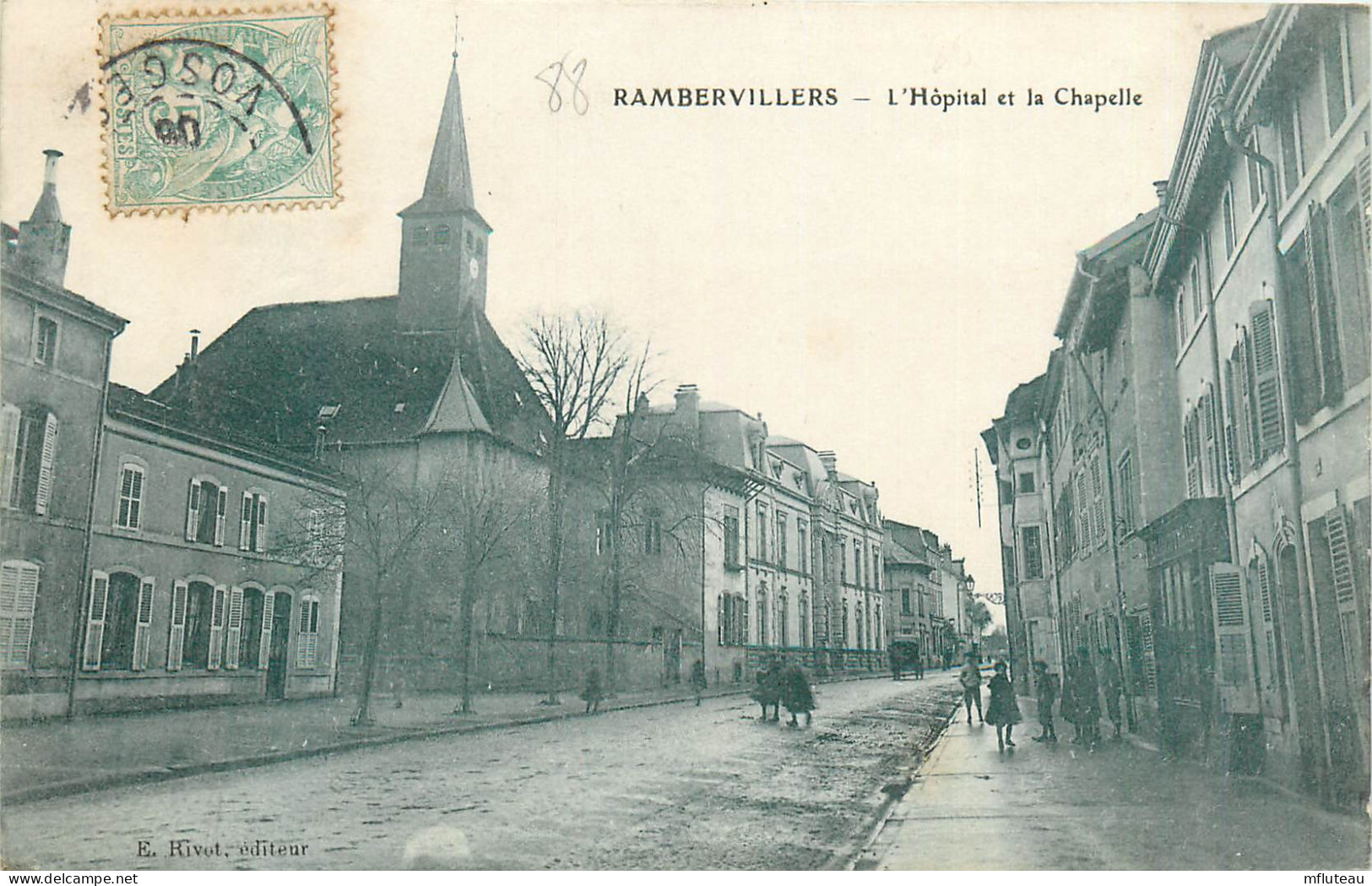 88* RAMBERVILLERS  L Hopital Et La Chapelle        RL28,1423 - Rambervillers