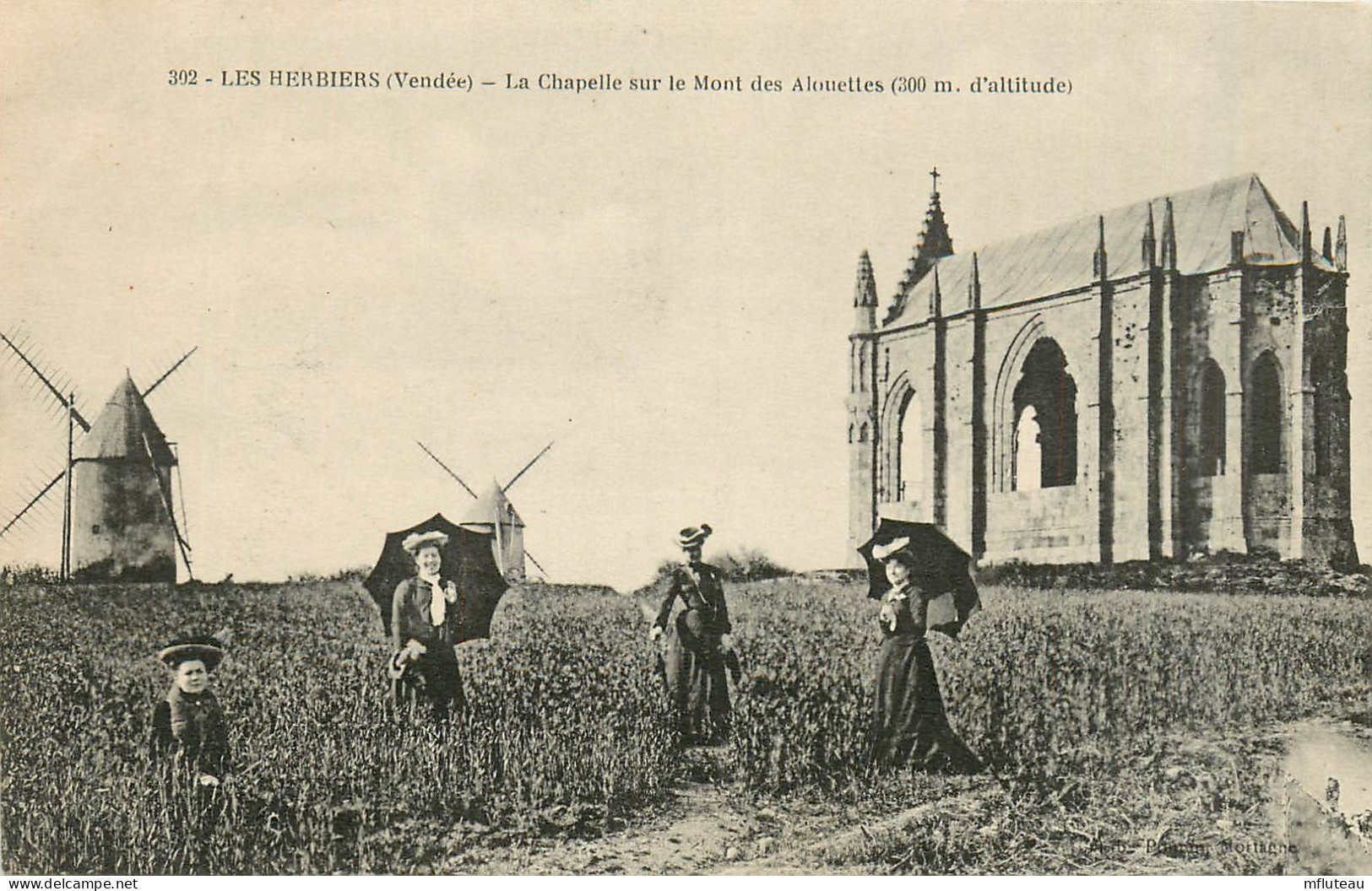 85* LES HERBIERS  Chapelle Mont Des Alouettes         RL28,1058 - Les Herbiers