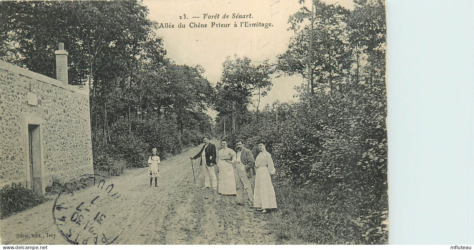 91* SENART Foret - Allee Du Chene Prieur        RL28,1925 - Sénart