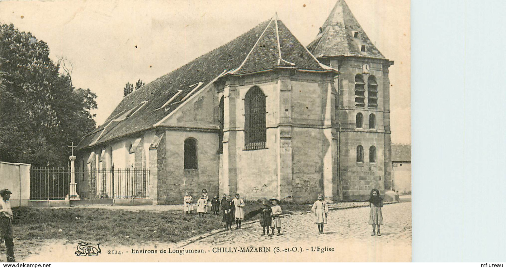 91* CHILLY MAZARIN  L Eglise        RL28,1874 - Chilly Mazarin