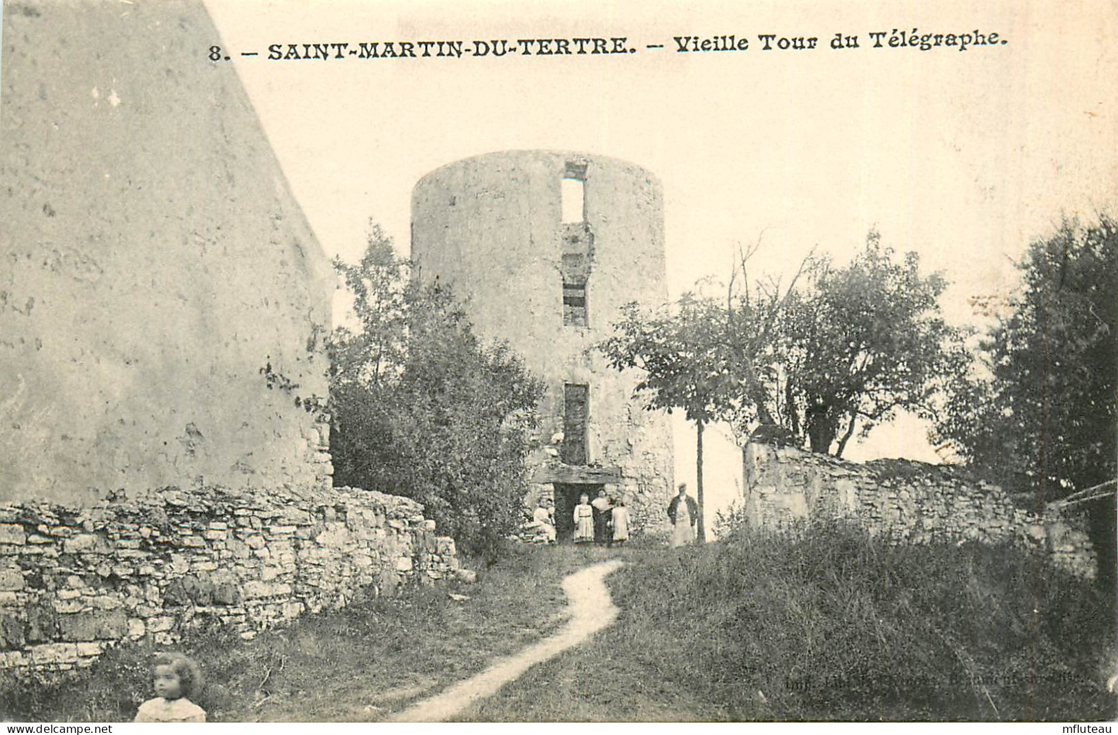 89* ST MARTIN DU TERTRE  Ville Tour Du Telegraphe        RL28,1741 - Saint Martin Du Tertre