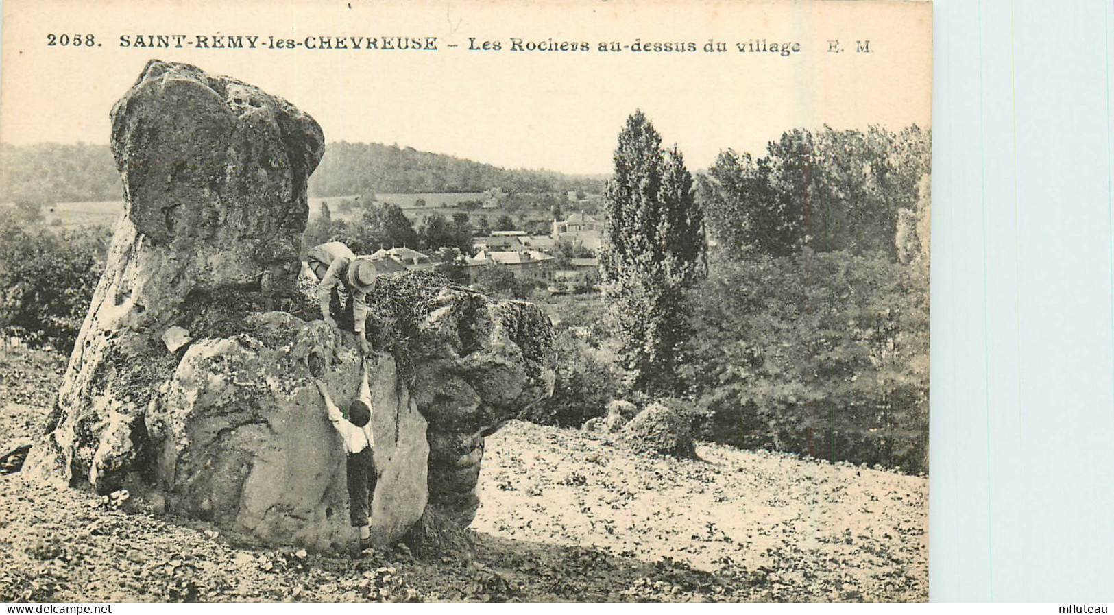 78* ST REMY LES CHEVREUSES  Rochers Au Dessus Du Village       RL31,0267 - St.-Rémy-lès-Chevreuse