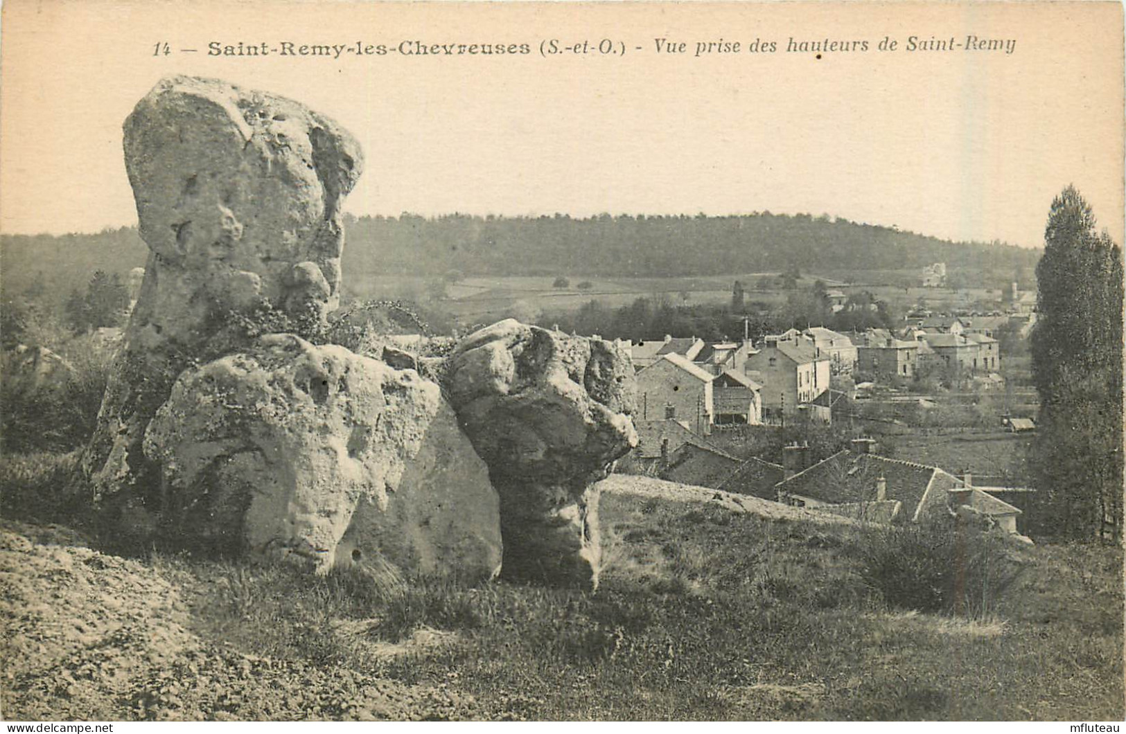 78* ST REMY LES CHEVREUSES  Vue Prise Des Hauteurs       RL31,0265 - St.-Rémy-lès-Chevreuse