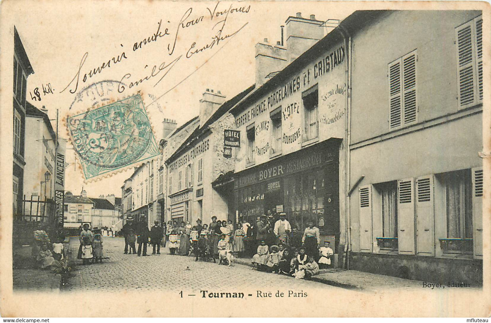 77* TOURNAN  Rue De Paris        RL31,0065 - Tournan En Brie