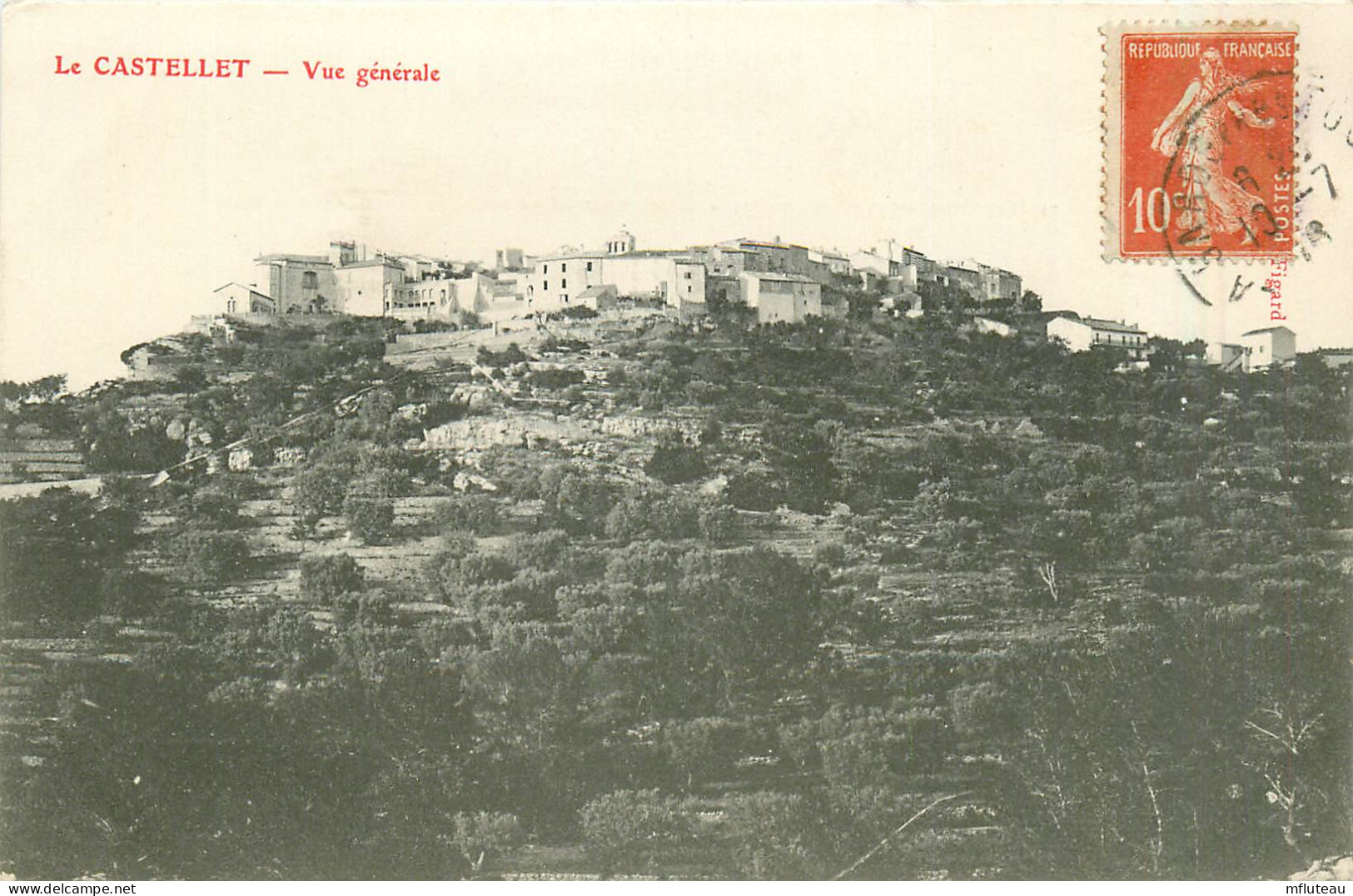 83* LE CASTELET  Vue Generale      RL31,0901 - Le Castellet