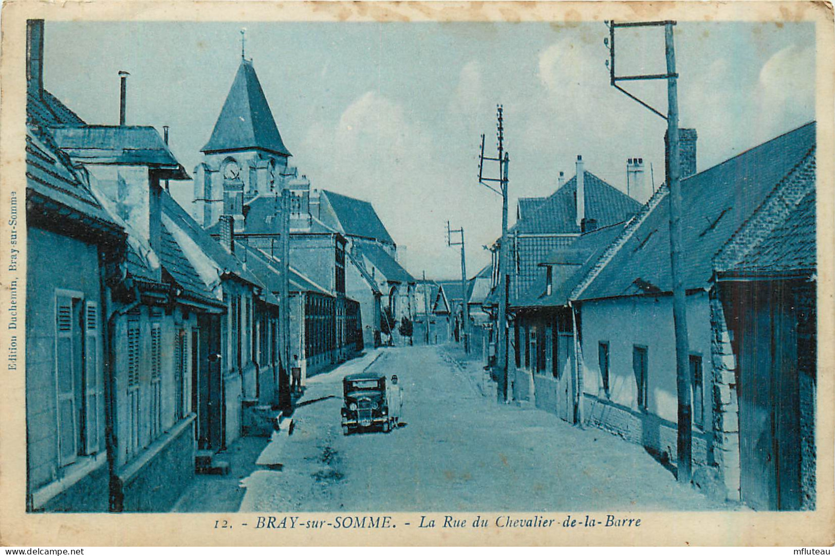 80* BRAY S/SOMME  Rue Du Chevalier De La Barre      RL31,0634 - Bray Sur Somme