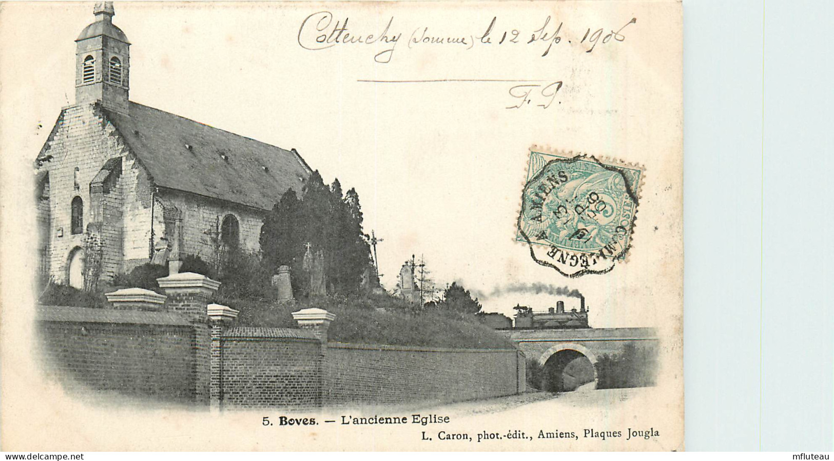 80* BOVES  L Ancienne Eglise     RL31,0617 - Boves