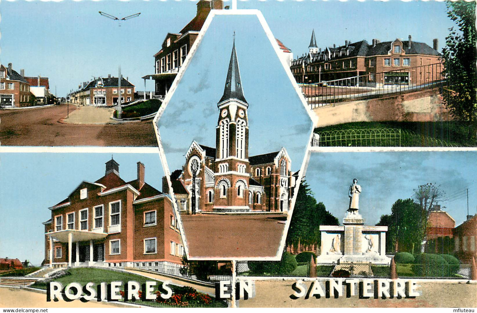 80* ROSIERES EN SANTERRE Multi Vues  CPSM(10x14cm)       RL31,0566 - Rosieres En Santerre