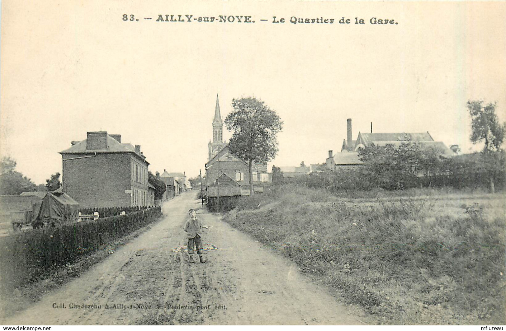 80* AILLY S/NOYE   Le Quartier De La Gare   RL31,0536 - Ailly Sur Noye