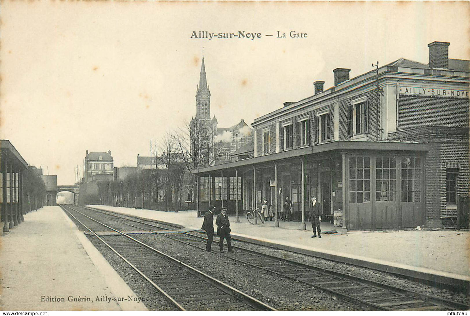 80* AILLY S/NOYE  La Gare     RL31,0535 - Ailly Sur Noye