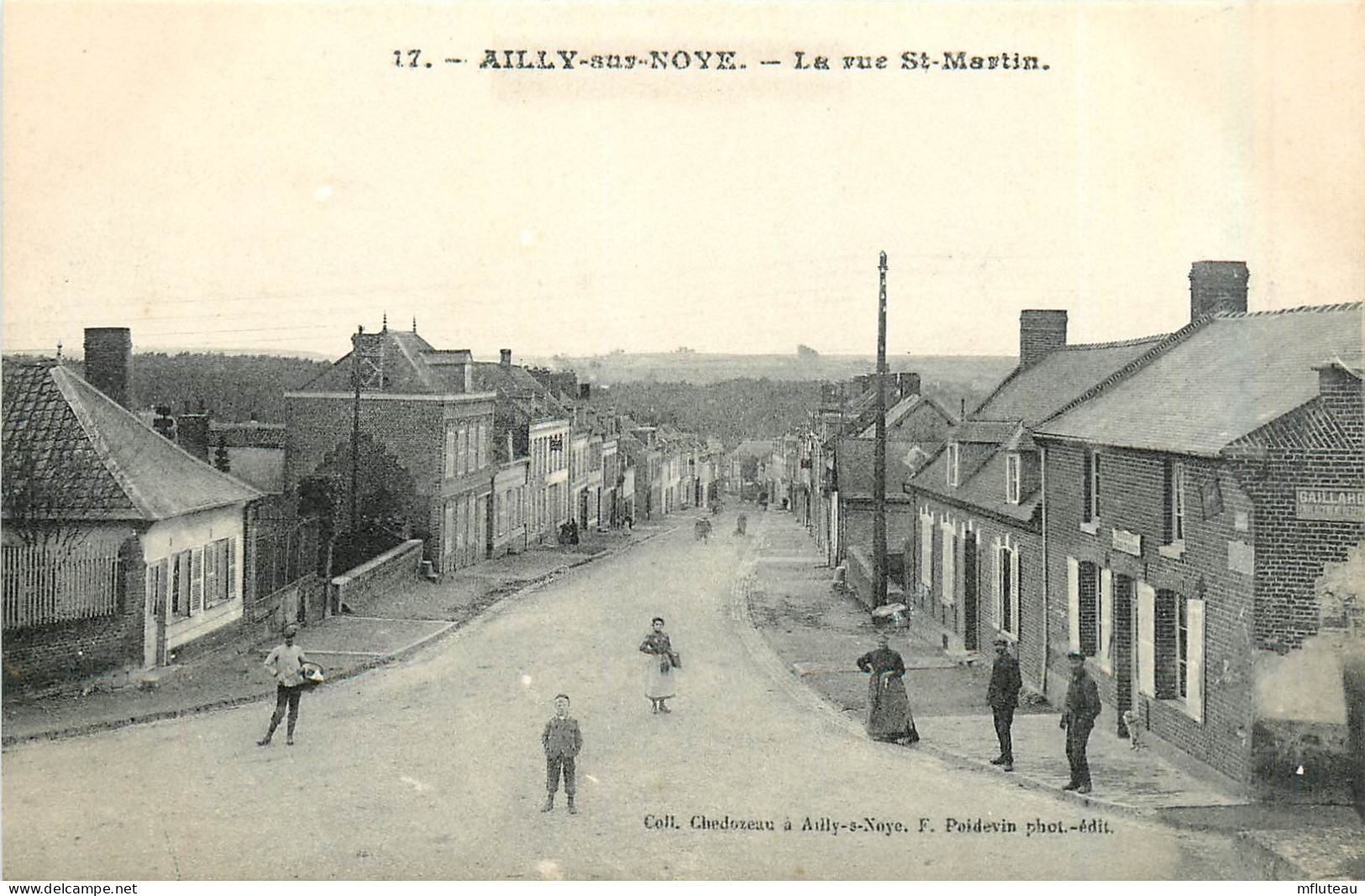 80* AILLY S/NOYE  La Rue St Martin    RL31,0533 - Ailly Sur Noye