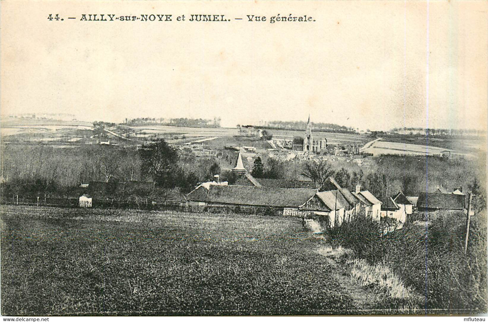 80* AILLY S/NOYE   Et JUMEL Vue Generale   RL31,0513 - Ailly Sur Noye