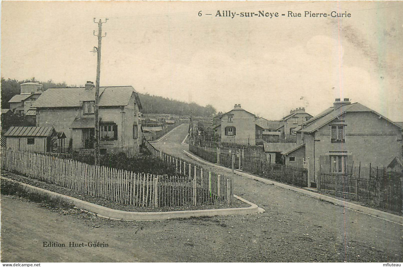 80* AILLY S/NOYE Rue Pierre Curie     RL31,0471 - Ailly Sur Noye