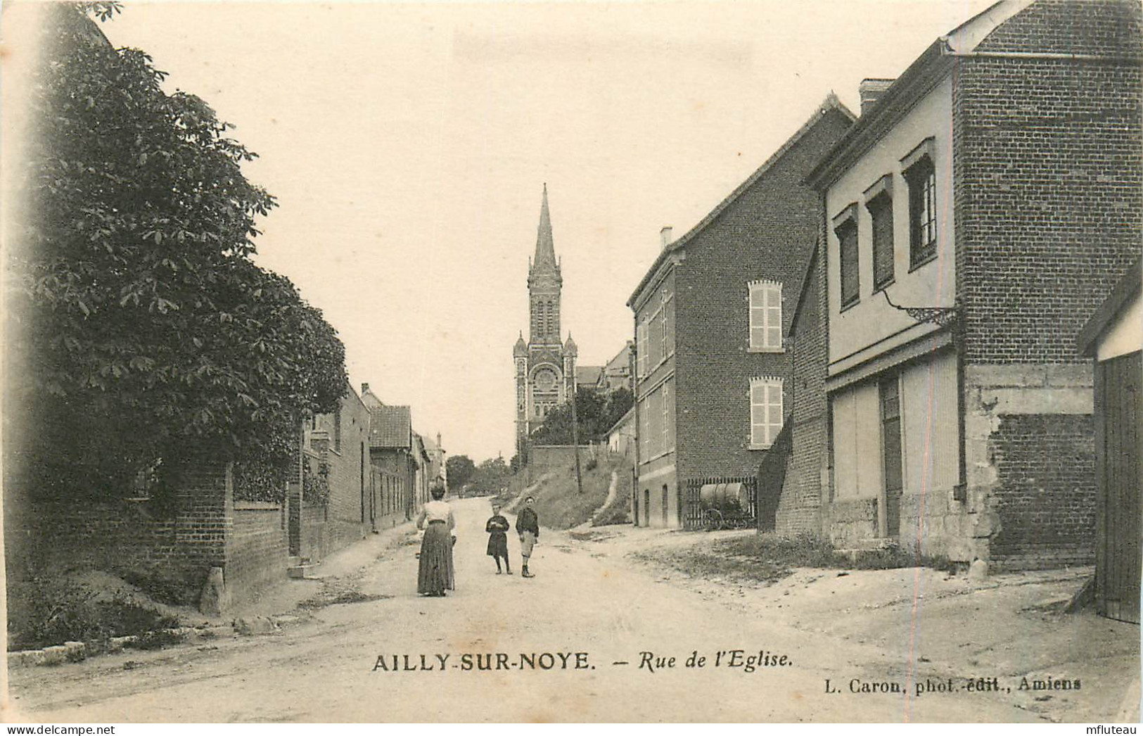 80* AILLY S/NOYE  Rue De L Eglise   RL31,0457 - Ailly Sur Noye