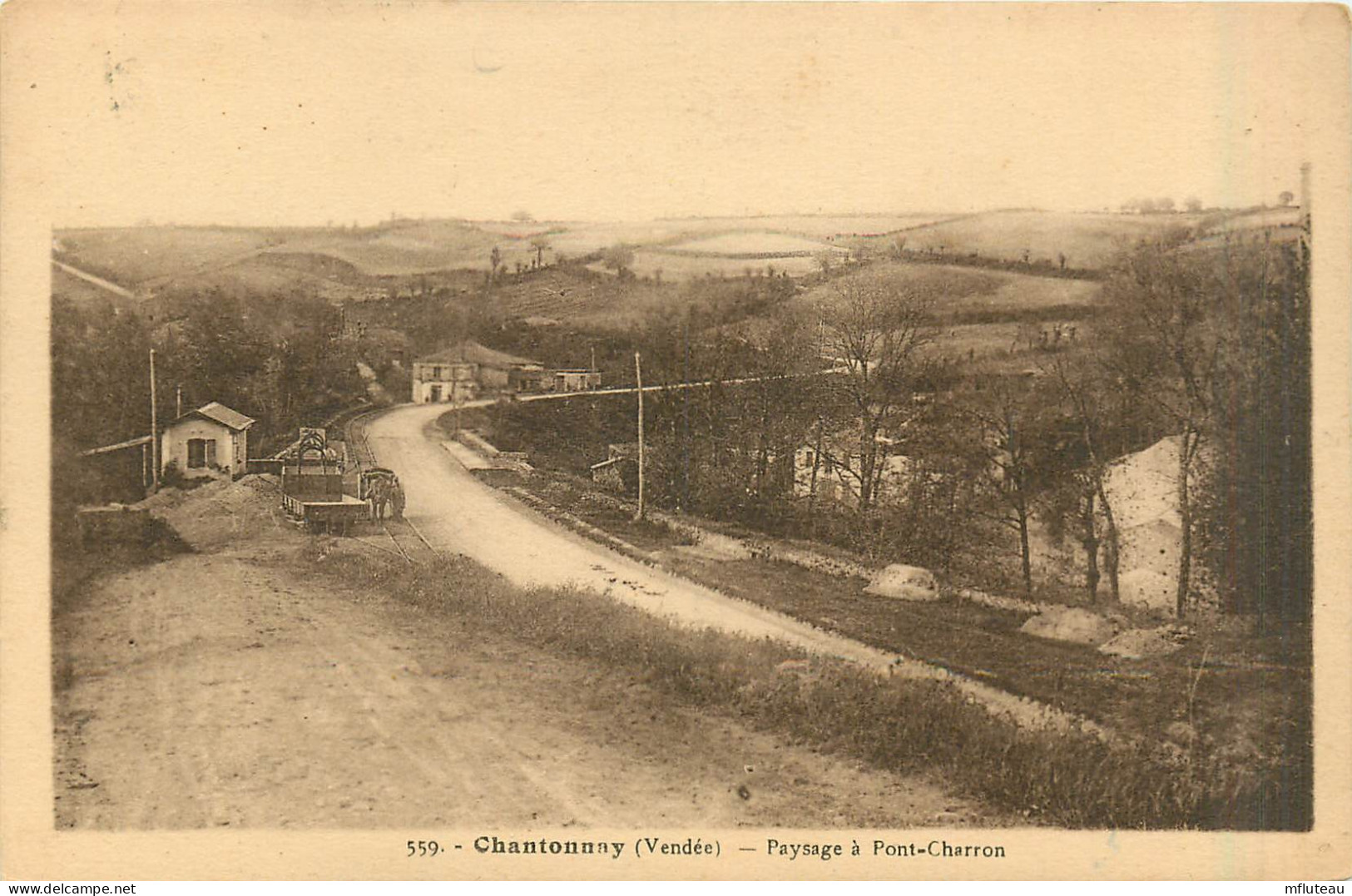 85* CHANTONNAY  Paysage A Pont Charron     RL31,1149 - Chantonnay