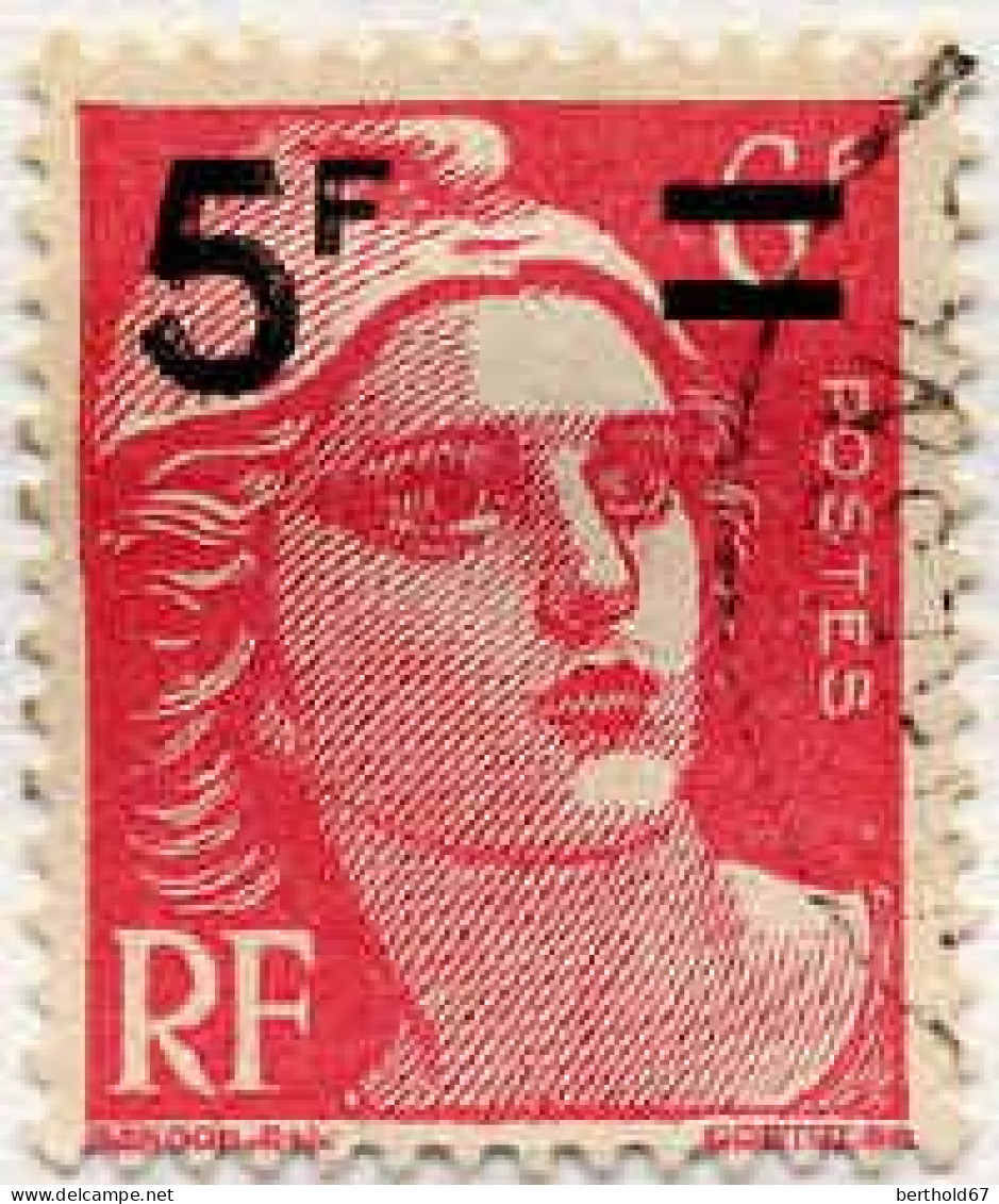 France Poste Obl Yv: 827 Mi:833 Marianne De Gandon (cachet Rond) - Used Stamps