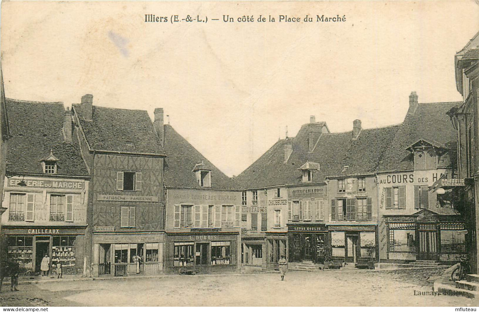 28* ILLIERS  Place Du Marche    RL39.1454 - Tijdstabellen