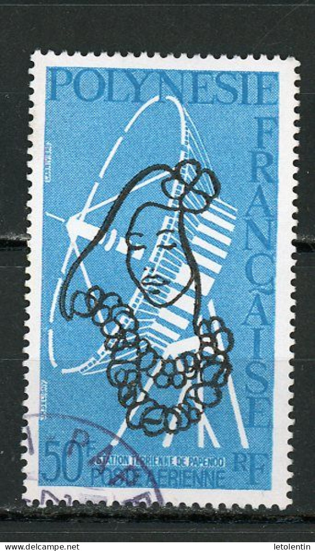 POLYNESIE - TELECOM  - POSTE AERIENNE  - N° Yt 140 Obli. - Used Stamps