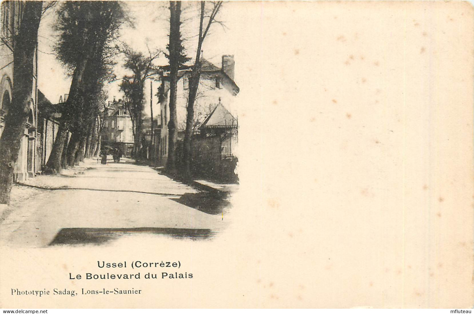 19* USSEL Le Bd Du Palais       RL39.1162 - Ussel