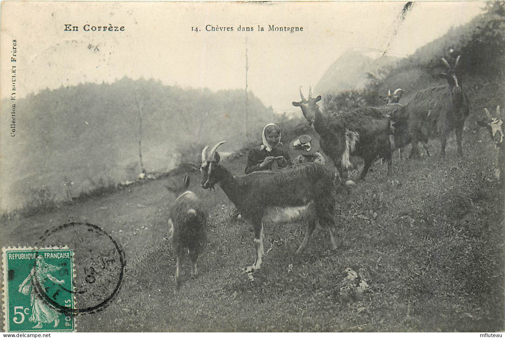 19* CORREZE  Chevres Dans La  Montagne       RL39.1160 - Attelages