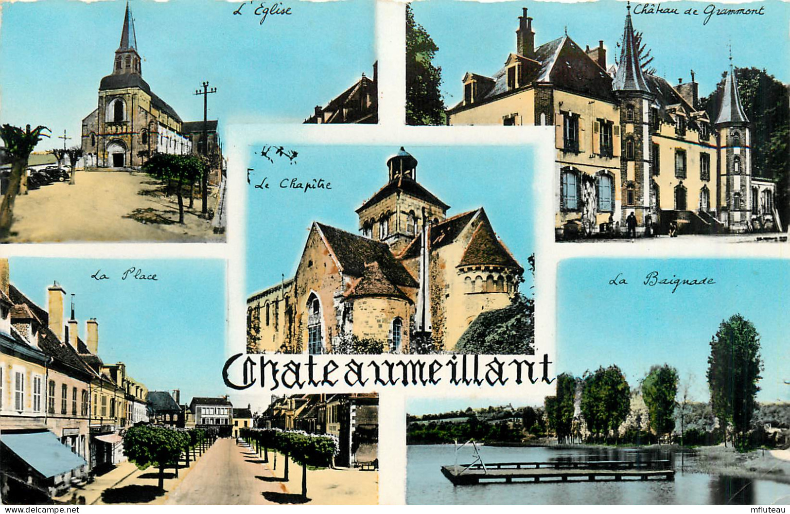 18* CHATEAUMEILLANT  Multivues   CPSM (format 9x14cm)      RL39.1074 - Châteaumeillant