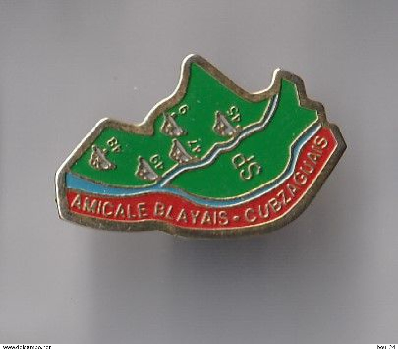 PIN'S THEME POMPIERS  AMICALE BLAYAIS CUBZACAIS - Firemen