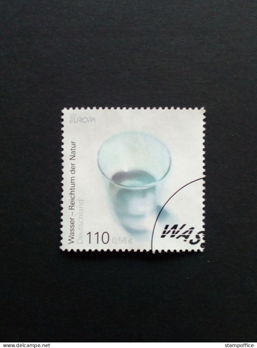 DEUTSCHLAND MI-NR. 2185 GESTEMPELT(USED) EUROPA 2001 WASSER - 2001