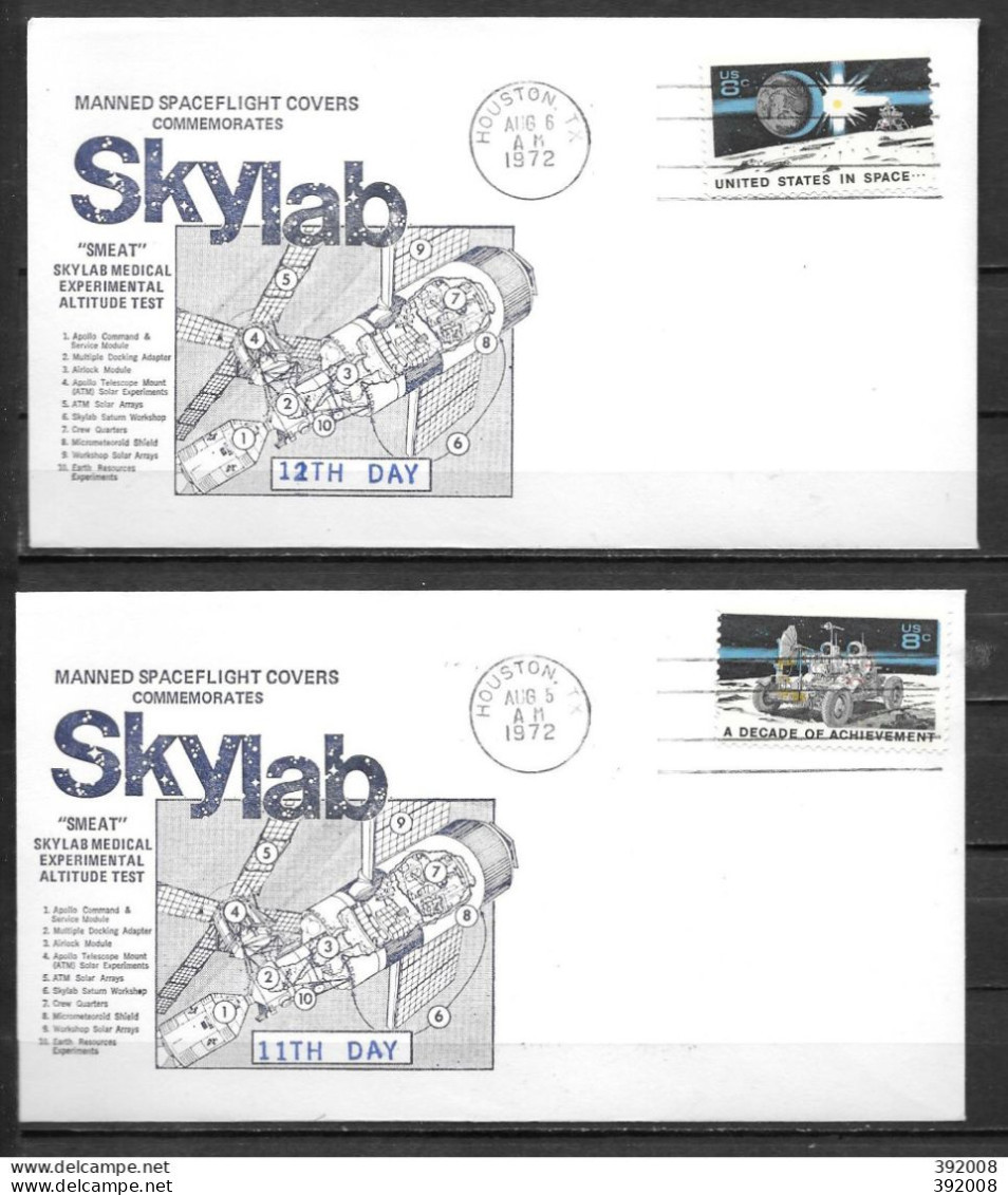 USA - SKYLAB 1972 - 145 - North  America